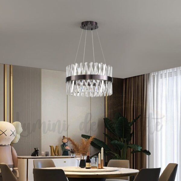 Mixy Black 50 Candelabru cu cristale