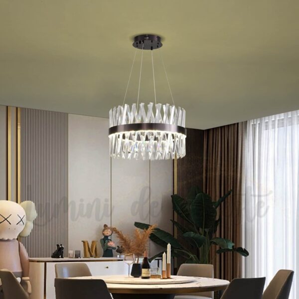 Mixy Black 50 Candelabru cu cristale