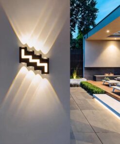 Aplica LED Exterior Zig-Zag 12W