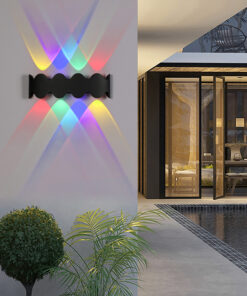 Aplica LED Exterior Zig-Zag RGB 8W