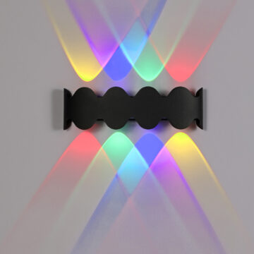 Aplica LED Exterior Zig-Zag RGB 8W