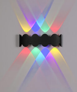 Aplica LED Exterior Zig-Zag RGB 8W