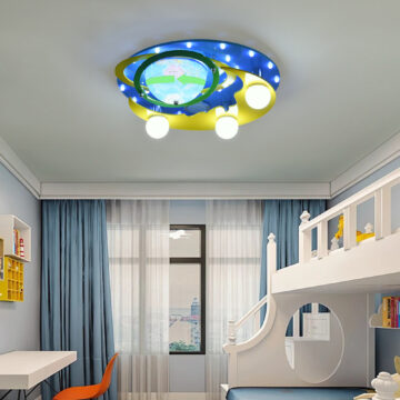 Lustra LED Planet cu Difuzor si Bluetooth