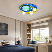 Lustra LED copii Planeta cu Difuzor (Boxa) si Bluetooth