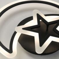 Lustra LED Moon Star Lustra cu stelute