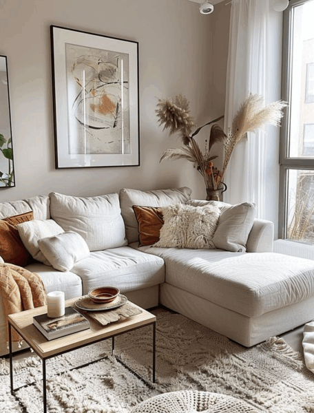 Idei de amenajare a unui living mare cu poze din care sa te inspiri