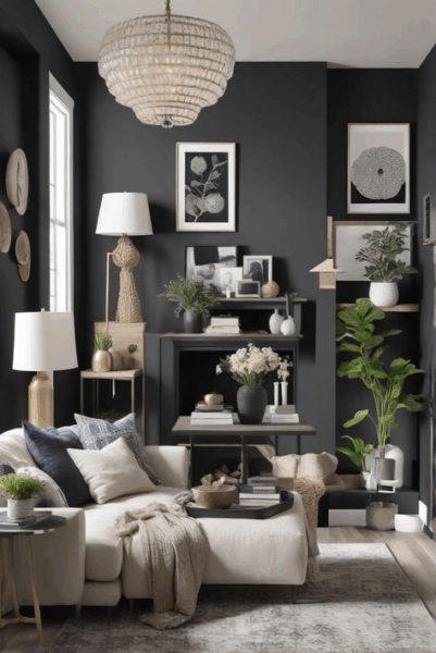 Idei de amenajare a unui living mare cu poze din care sa te inspiri