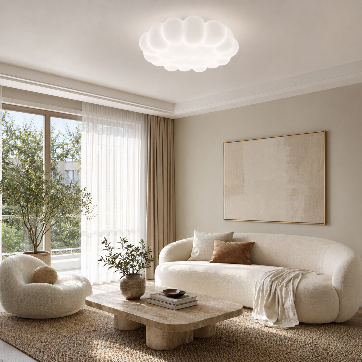 Lustra LED 76W Noris White, Telecomanda Lustra LED 76W Noris White, Telecomanda