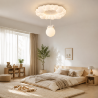 Lustra LED 84W Noris Bear White, Telecomanda