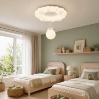 Lustra LED 84W Noris Bear White, Telecomanda