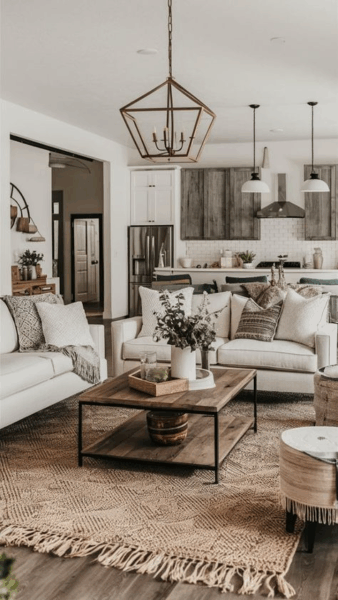 Amenajare living open space: poze si idei din care sa te inspiri