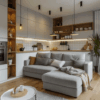 Amenajare living open space: poze si idei din care sa te inspiri