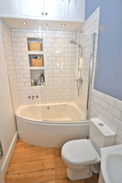 Amenajari bai mici de apartament: poze si idei din care sa te inspiri