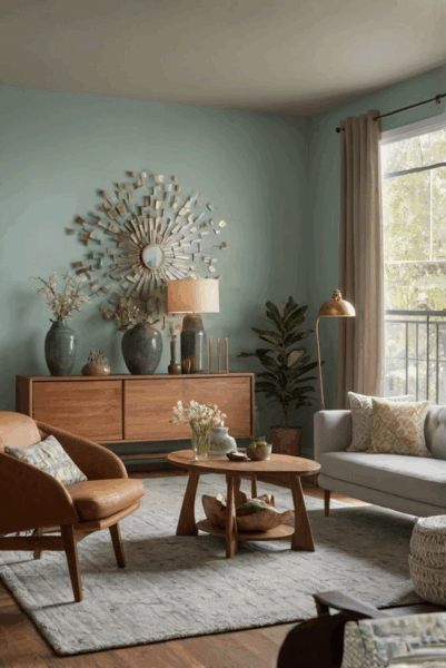 Idei decorare perete living: poze si sfaturi din care sa te inspiri