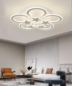 Lustra LED 210 W Circle Star White