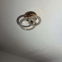 Lustra LED 42W Rings 2 Cercuri Glam Auriu photo review