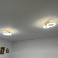 Lustra LED 42W Rings 2 Cercuri Glam Auriu photo review