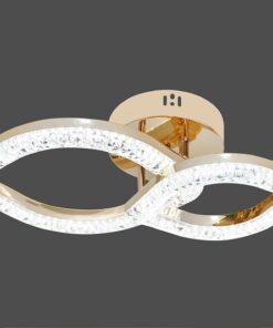 Lustra LED 48W Ceiling Eyes 2 Auriu