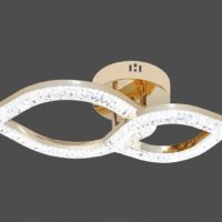 Lustra LED 48W Ceiling Eyes 2 Auriu