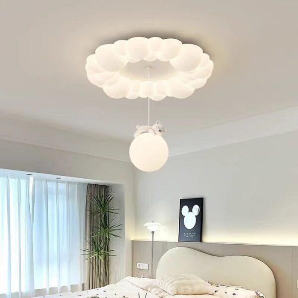 Lustra LED 84 W Noris Bear White