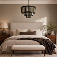 Candelabru Noir Diamond Black 400