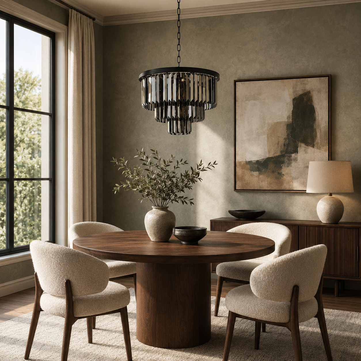 Candelabru Noir Diamond Black 400 Candelabru Noir Diamond Black 400