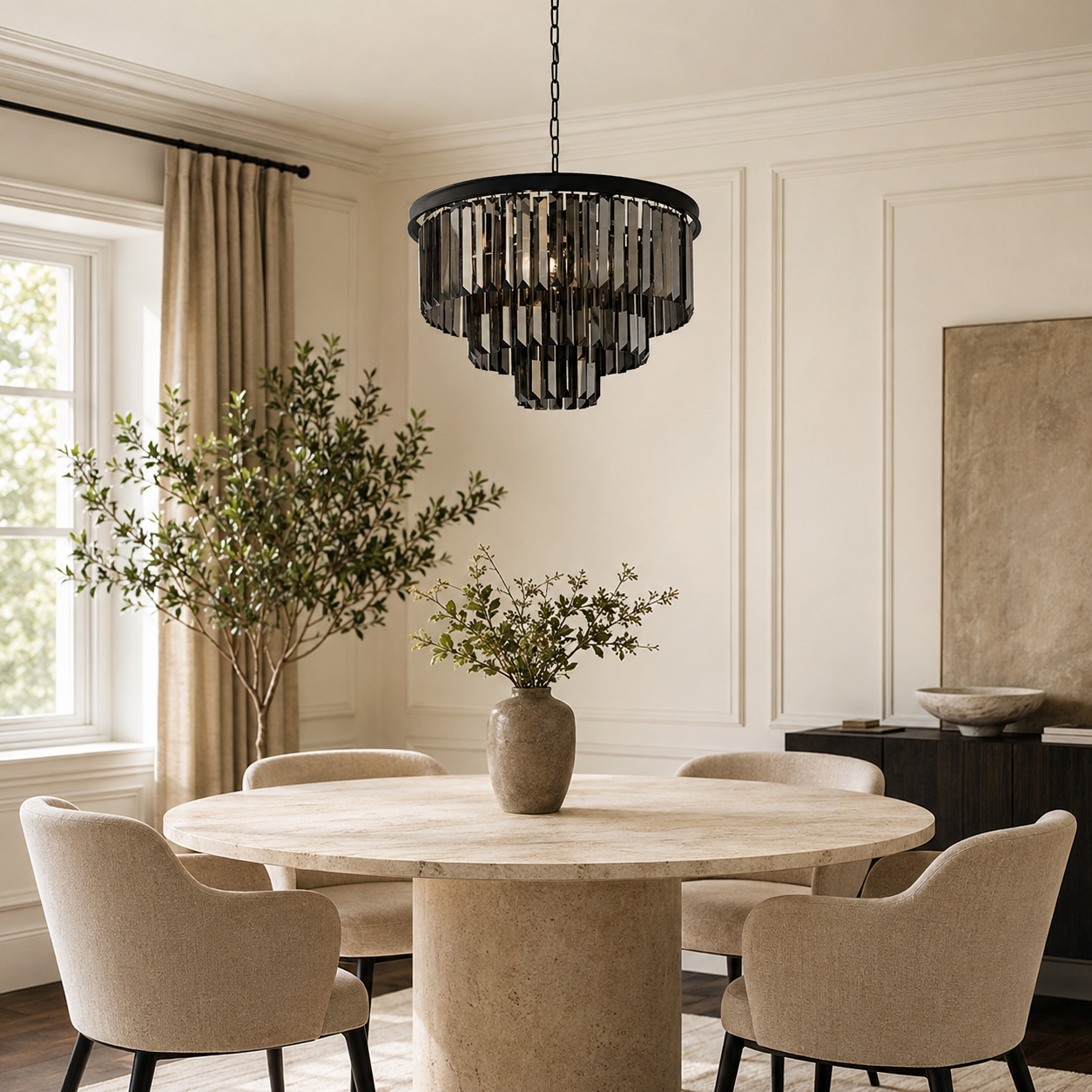 Candelabru Noir Diamond Black 400 Candelabru Noir Diamond Black 400