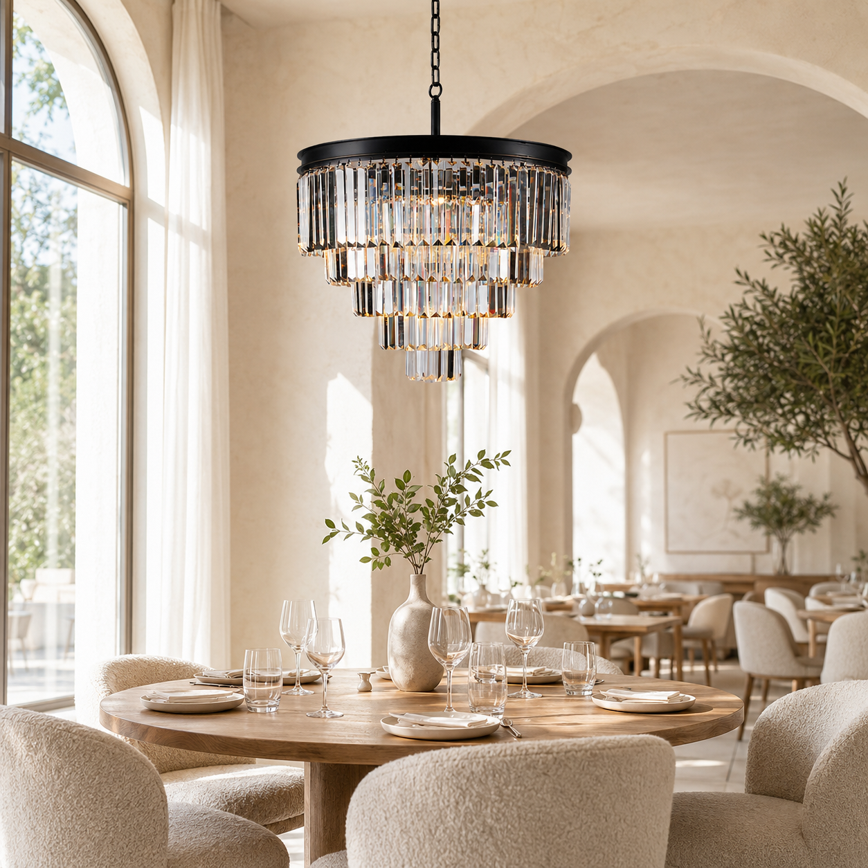 Candelabru Noir Diamond Black 600 Candelabru Noir Diamond Black 600