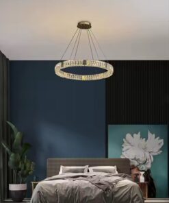 Candelabru LED 36 W Crystals Mozaique Gold