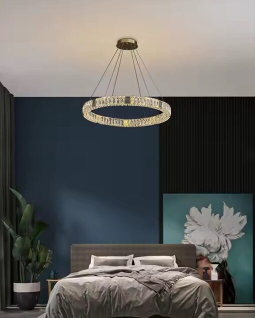 Candelabru LED 36 W Crystals Mozaique Gold