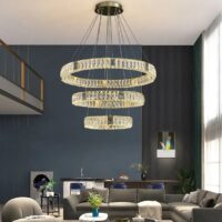 Candelabru LED 156 W Crystals Mozaique Gold 3