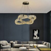 Candelabru LED 84 W Crystals Mozaique Gold 2