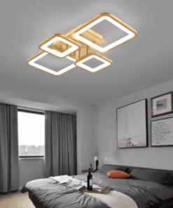 Lustra LED Module 4 Auriu