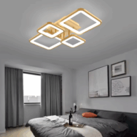 Lustra LED Module 4 Auriu
