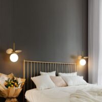 Pendul Moon Petals Gray