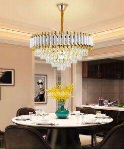 Candelabru Bohemian White 400