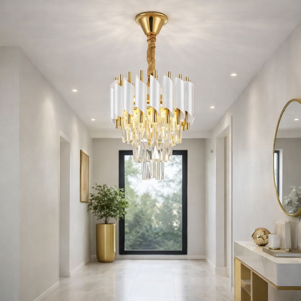 Candelabru Bohemian White 300 Candelabru Bohemian White 300