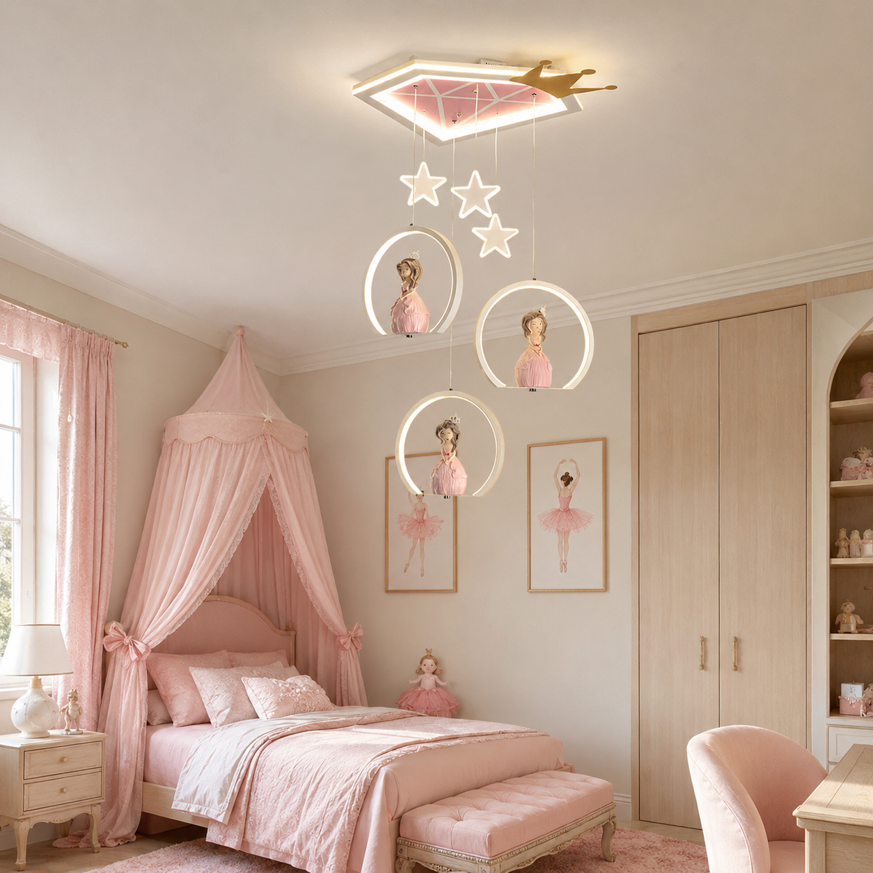Candelabru LED 170W Princesses, Telecomanda Candelabru LED 170W Princesses, Telecomanda
