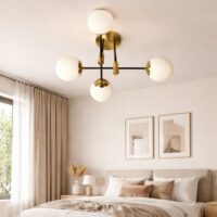 Lustra Classic Lines Globuri 4, Abajur inclus