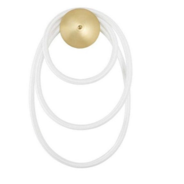 Aplica LED Round Cable Gold