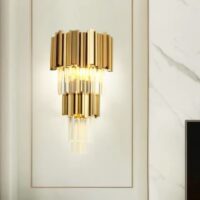 Aplica Scaly Gold Matte Double