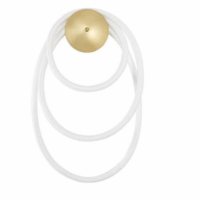 Aplica LED Round Cable Gold