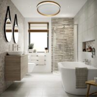 Lustra baie led fantas - image