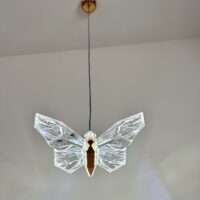 Pendul LED 11W Butterfly Glow Gold photo review