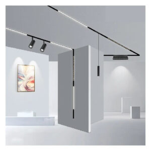 Sina Spot LED Pentru 48V Neagra Aplicata- 2 Metri