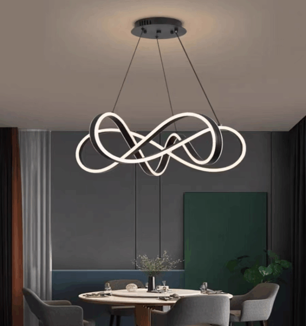 Candelabru LED 78W Carousel Black