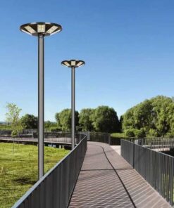 Lampa LED 400W Exterior UFO, Stalp 3 metri inclus