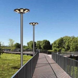 Lampa LED 400W Exterior UFO, Stalp 3 metri inclus