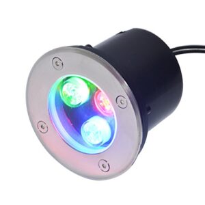 Spot LED Exterior 3W Pardoseala Incastrabil RGB