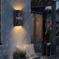 Aplica LED 6W Exterior Dual Side Black
